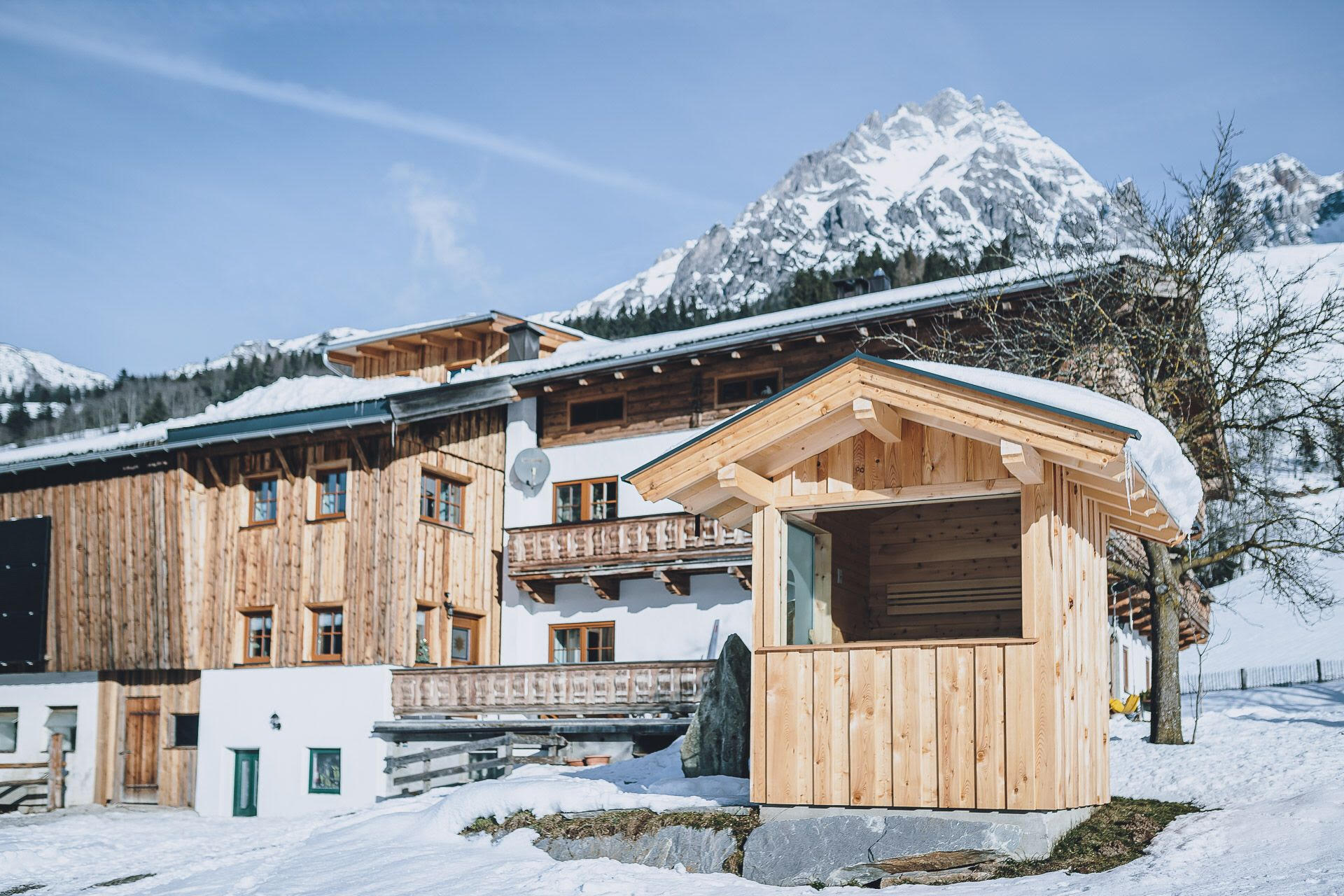 Winterurlaub in der gemütlichen Ferienwohnung in Leogang